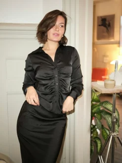 Viso Heavy Sateen Bedaz Skirt 166890