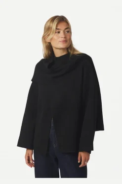 Wals Knit Scarf Blouse 166203