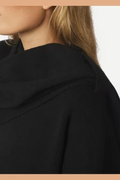 Wals Knit Scarf Blouse 166203