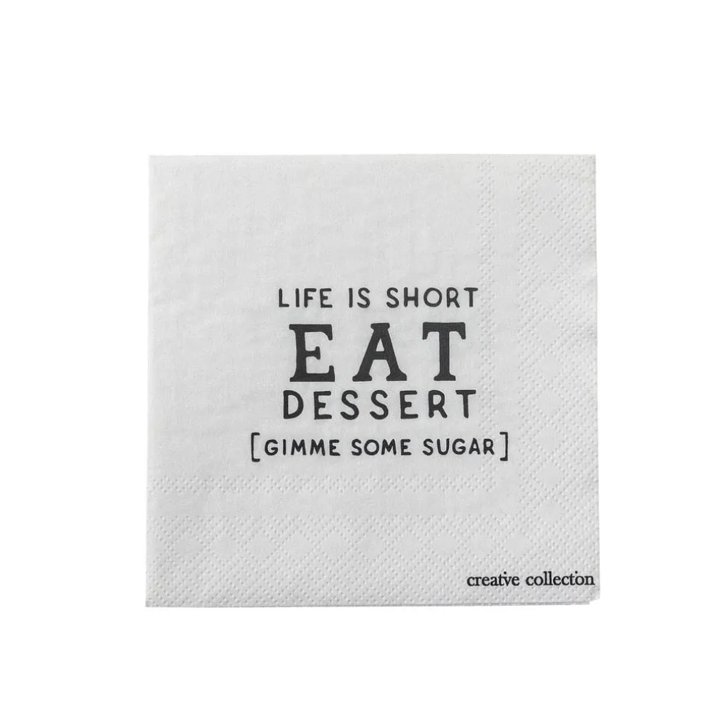 Wendy Serviet, Sort, FSC® Mix, Papir 82062813