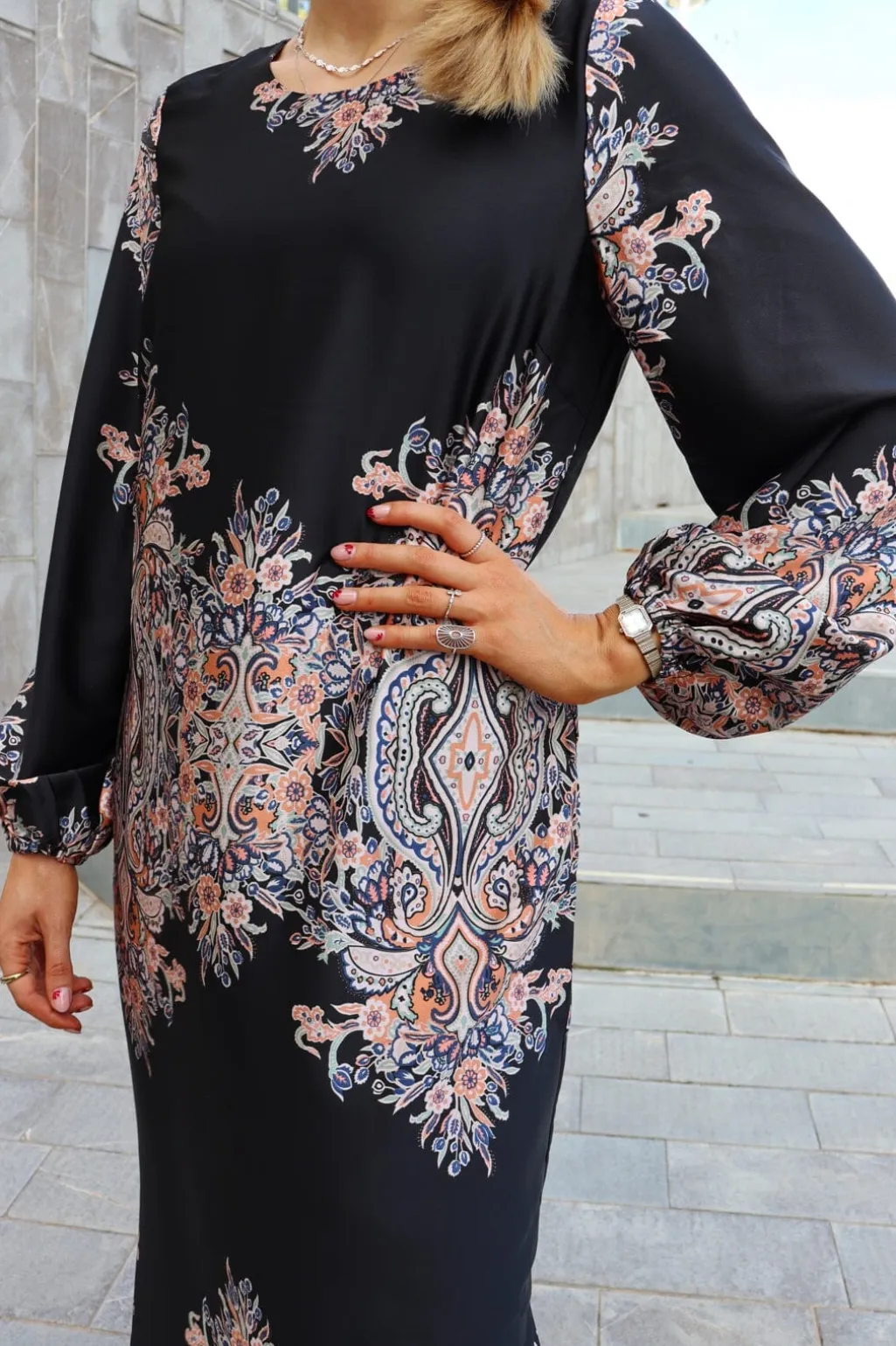 Wennise Ls Dress 22340