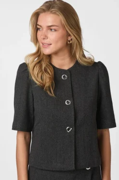 Xanthe Herringbone Blazer 165683