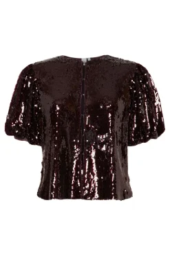 Yasroyalina 2/4 Sequin Top