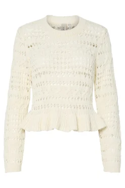 Yastucca Ls Short Knit Pullover